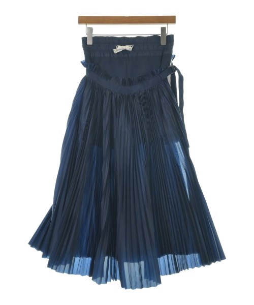 sacai(サカイ)ロング・マキシ丈スカート 紺 サイズ:XXS/2200637994040