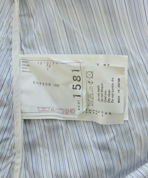 sacai（サカイ）ワンピース 青 サイズ:1(S位) レディース/2200637994064