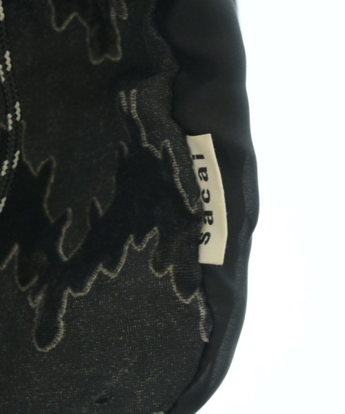 sacai（サカイ）ショルダーバッグ 黒 サイズ:- レディース/2200637994156