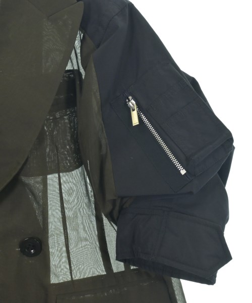 sacai（サカイ）カジュアルジャケット カーキ サイズ:1(S位) レディース/2200637859028