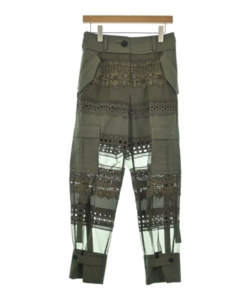 sacai(サカイ)カーゴパンツ カーキ サイズ:1(S位)/2200637859042