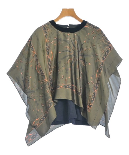 sacai(サカイ)ブラウス 茶 サイズ:2(M位)/2200650511026