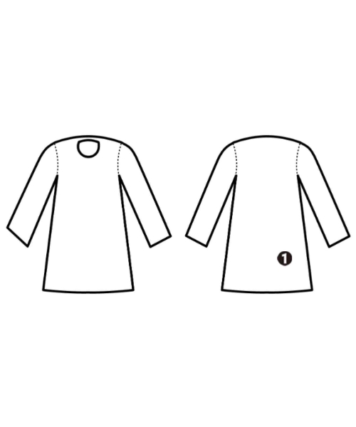 sacai（サカイ）ワンピース オレンジ サイズ:1(S位) レディース/2200651782098