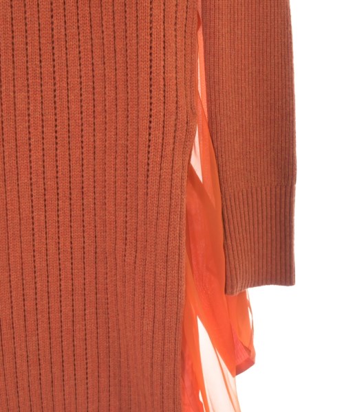 sacai（サカイ）ワンピース オレンジ サイズ:1(S位) レディース/2200651782098