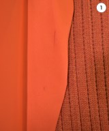 sacai（サカイ）ワンピース オレンジ サイズ:1(S位) レディース/2200651782098