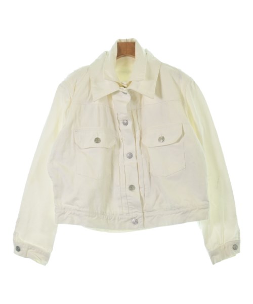 sacai(サカイ)デニムジャケット 白 サイズ:2(M位)/2200652231021