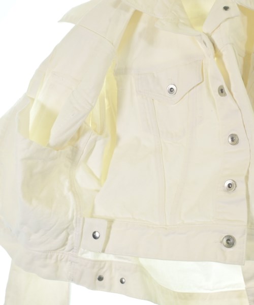 sacai（サカイ）デニムジャケット 白 サイズ:2(M位) レディース/2200652231021