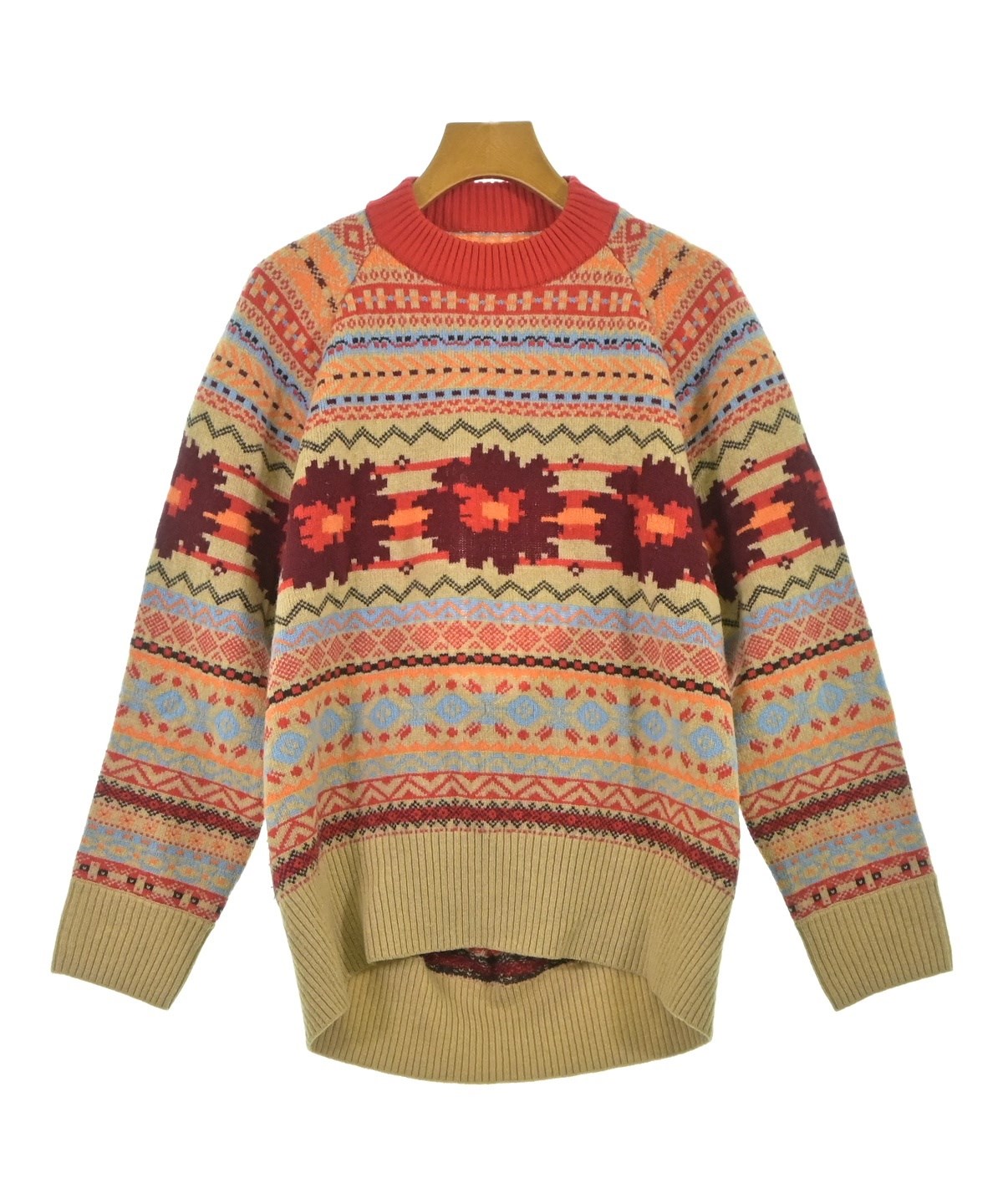 sacai（サカイ）ニット・セーター ベージュ サイズ:2(M位) レディース