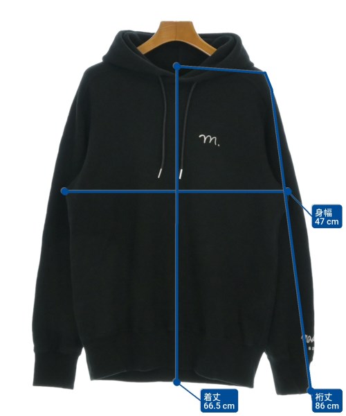 sacai（サカイ）パーカー 黒 サイズ:1(S位) レディース/2200652737011