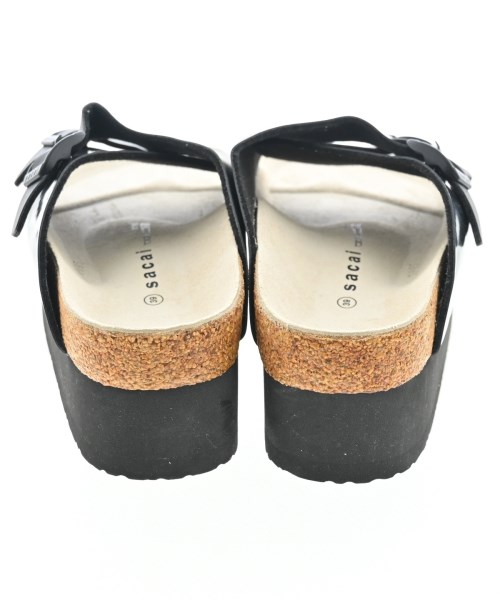 sacai（サカイ）サンダル 黒 サイズ:EU39(25.5cm位) レディース/2200645297010