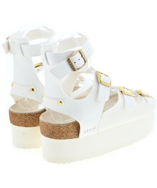 sacai（サカイ）サンダル 白 サイズ:EU39(25.5cm位) レディース/2200645297041