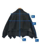 sacai（サカイ）デニムジャケット 黒 サイズ:1(S位) レディース/2200653110035