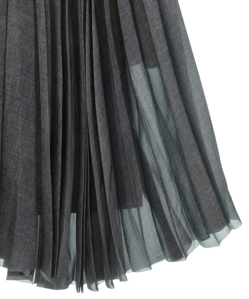 sacai（サカイ）ひざ丈スカート 黒 サイズ:0(XS位) レディース/2200653110103