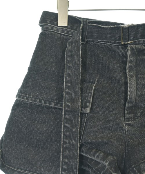 sacai（サカイ）ショートパンツ 黒 サイズ:0(XS位) レディース/2200653110110