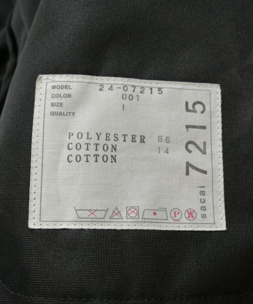 sacai（サカイ）その他 黒 サイズ:1(S位) レディース/2200653221014