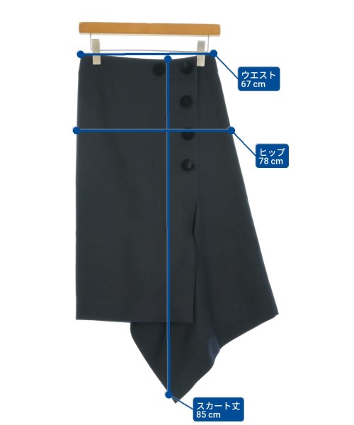 sacai（サカイ）ロング・マキシ丈スカート 黒 サイズ:1(S位) レディース/2200648708018