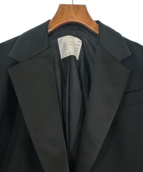 sacai（サカイ）カジュアルジャケット 黒 サイズ:1(S位) レディース/2200653860046