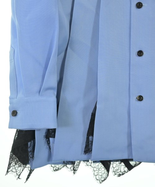 sacai（サカイ）カジュアルシャツ 青 サイズ:1(S位) レディース/2200653863047