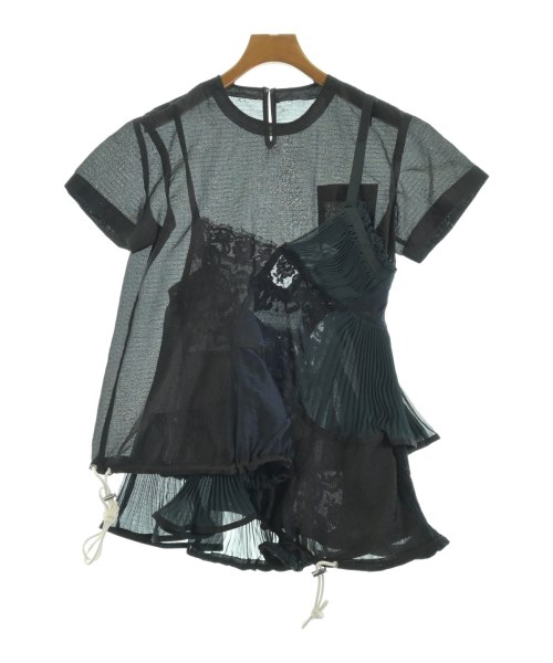 sacai(サカイ)ブラウス 黒 サイズ:1(S位)/2200648405078