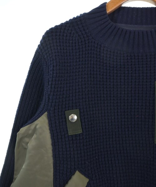 sacai（サカイ）ニット・セーター 紺 サイズ:1(S位) レディース/2200654043028