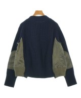 sacai（サカイ）ニット・セーター 紺 サイズ:1(S位) レディース/2200654043028