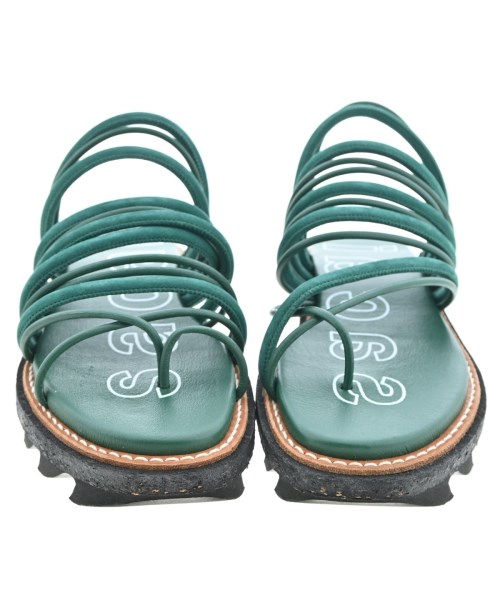 sacai（サカイ）サンダル 緑 サイズ:EU38(24.5cm位) レディース/2200653937014
