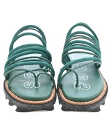 sacai（サカイ）サンダル 緑 サイズ:EU38(24.5cm位) レディース/2200653937014