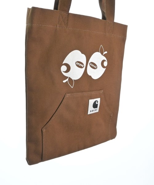 sacai（サカイ）トートバッグ 茶 サイズ:- メンズ/2200654493045