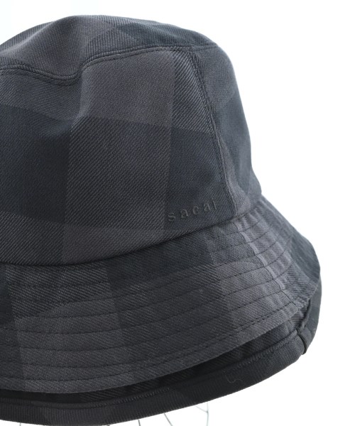 sacai（サカイ）ハット 黒 サイズ:1 レディース/2200702228070