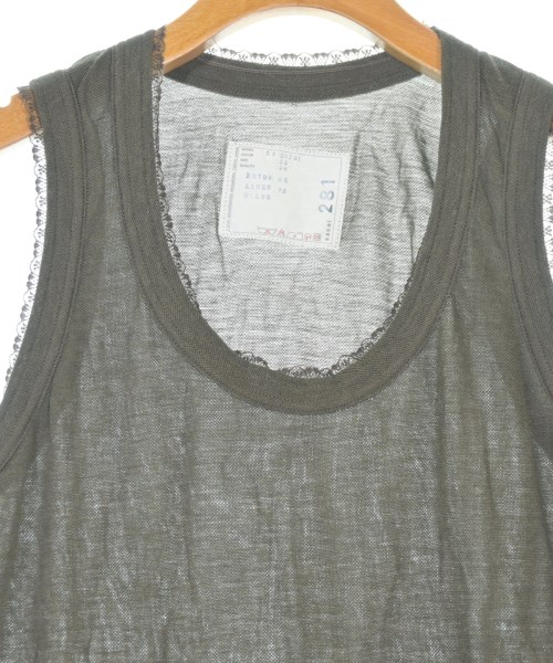 sacai（サカイ）ノースリーブ カーキ サイズ:38(M位) レディース/2200702042836