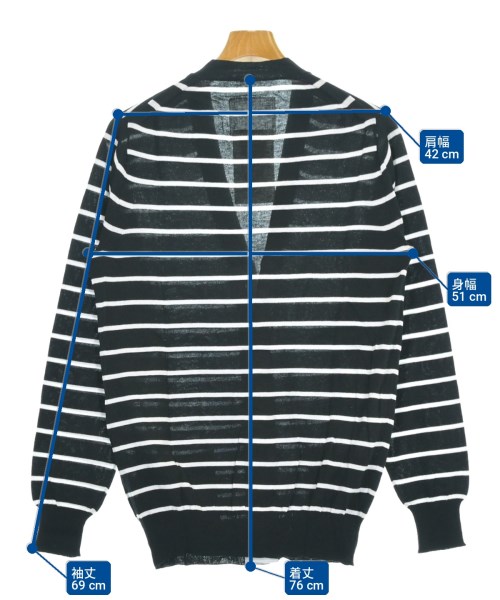 sacai（サカイ）カーディガン 黒 サイズ:2(M位) メンズ/2200702147340
