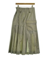 sacai（サカイ）ロング・マキシ丈スカート カーキ サイズ:1(S位) レディース/2200702805011