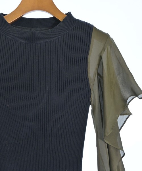 sacai（サカイ）ニット・セーター 紺 サイズ:1(S位) レディース/2200703086037