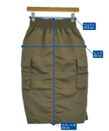 sacai（サカイ）ロング・マキシ丈スカート カーキ サイズ:0(XS位) レディース/2200703557018