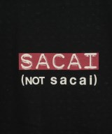 sacai（サカイ）Tシャツ・カットソー 黒 サイズ:2(M位) レディース/2200703614056