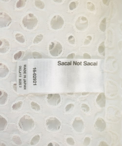 sacai（サカイ）Tシャツ・カットソー 白 サイズ:2(M位) レディース/2200703614063