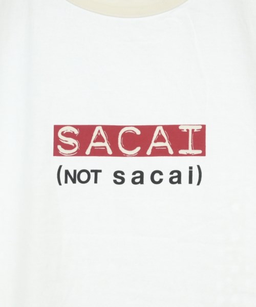 sacai（サカイ）Tシャツ・カットソー 白 サイズ:2(M位) レディース/2200703614063