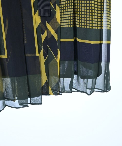 sacai（サカイ）ロング・マキシ丈スカート 黄 サイズ:2(M位) レディース/2200699859066
