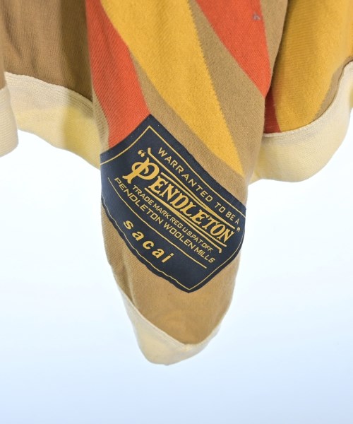 sacai（サカイ）ひざ丈スカート ベージュ サイズ:2(M位) レディース/2200699859073