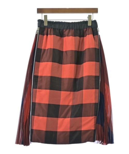 sacai（サカイ）ロング・マキシ丈スカート 赤 サイズ:1(S位) レディース/2200699859097