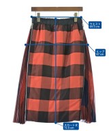 sacai（サカイ）ロング・マキシ丈スカート 赤 サイズ:1(S位) レディース/2200699859097