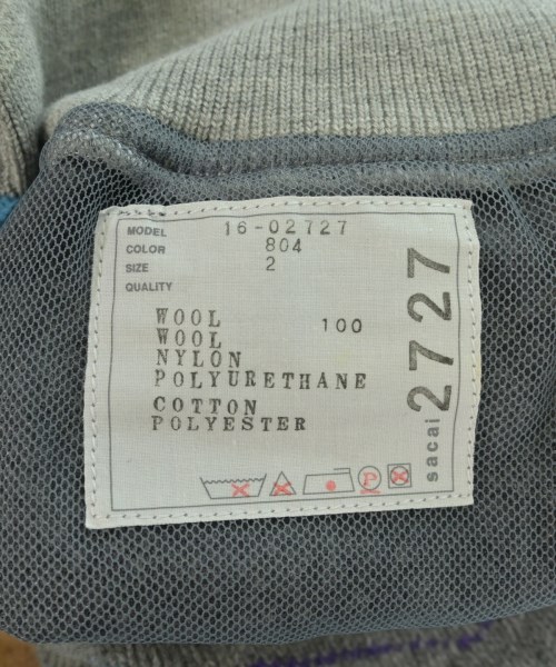 sacai（サカイ）ニット・セーター グレー サイズ:2(M位) レディース/2200699859264