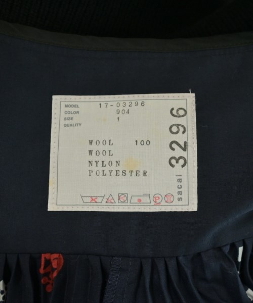 sacai（サカイ）ニット・セーター 黒 サイズ:1(S位) レディース/2200699859301