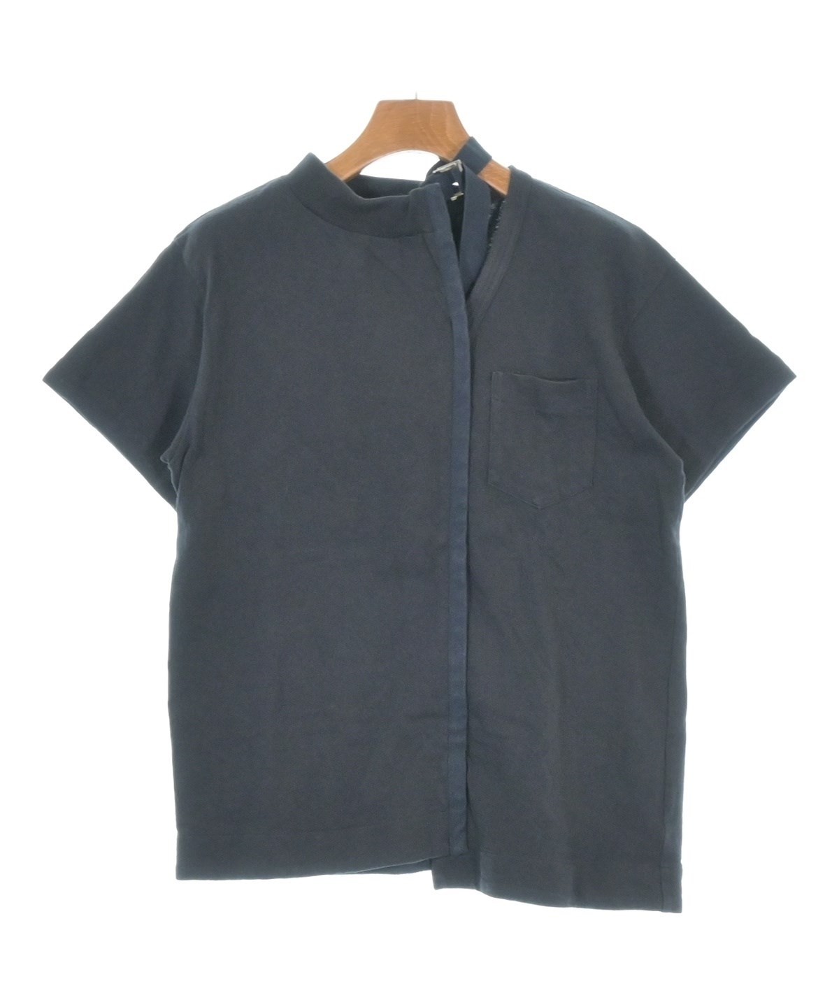 サカイ　sacai コントラストラグビートップス　サイズ2 sacai（サカイ）Tシャツ・カットソー 紺 サイズ:2(M位) レディース