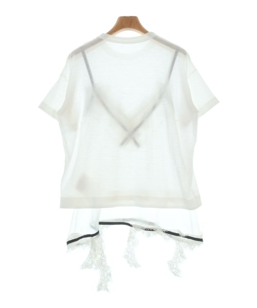 sacai（サカイ）Tシャツ・カットソー 白 サイズ:1(S位) レディース