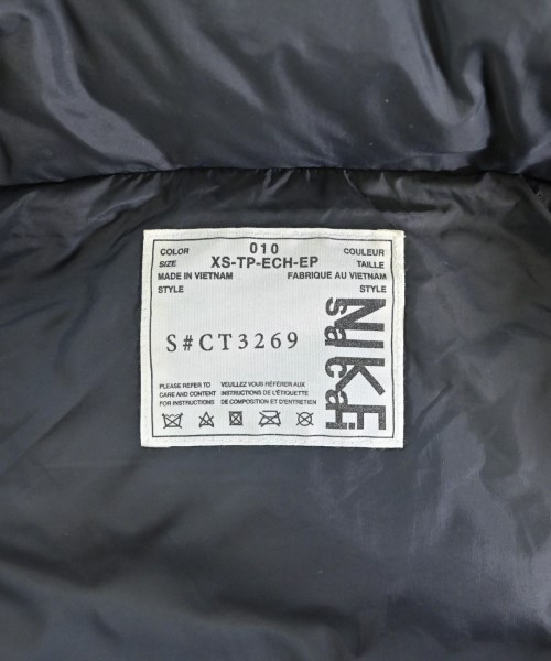sacai（サカイ）ダウンジャケット/ダウンベスト 黒 サイズ:XS レディース/2200699861090