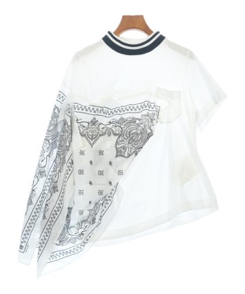 sacai（サカイ）Tシャツ・カットソー 白 サイズ:1(S位) レディース