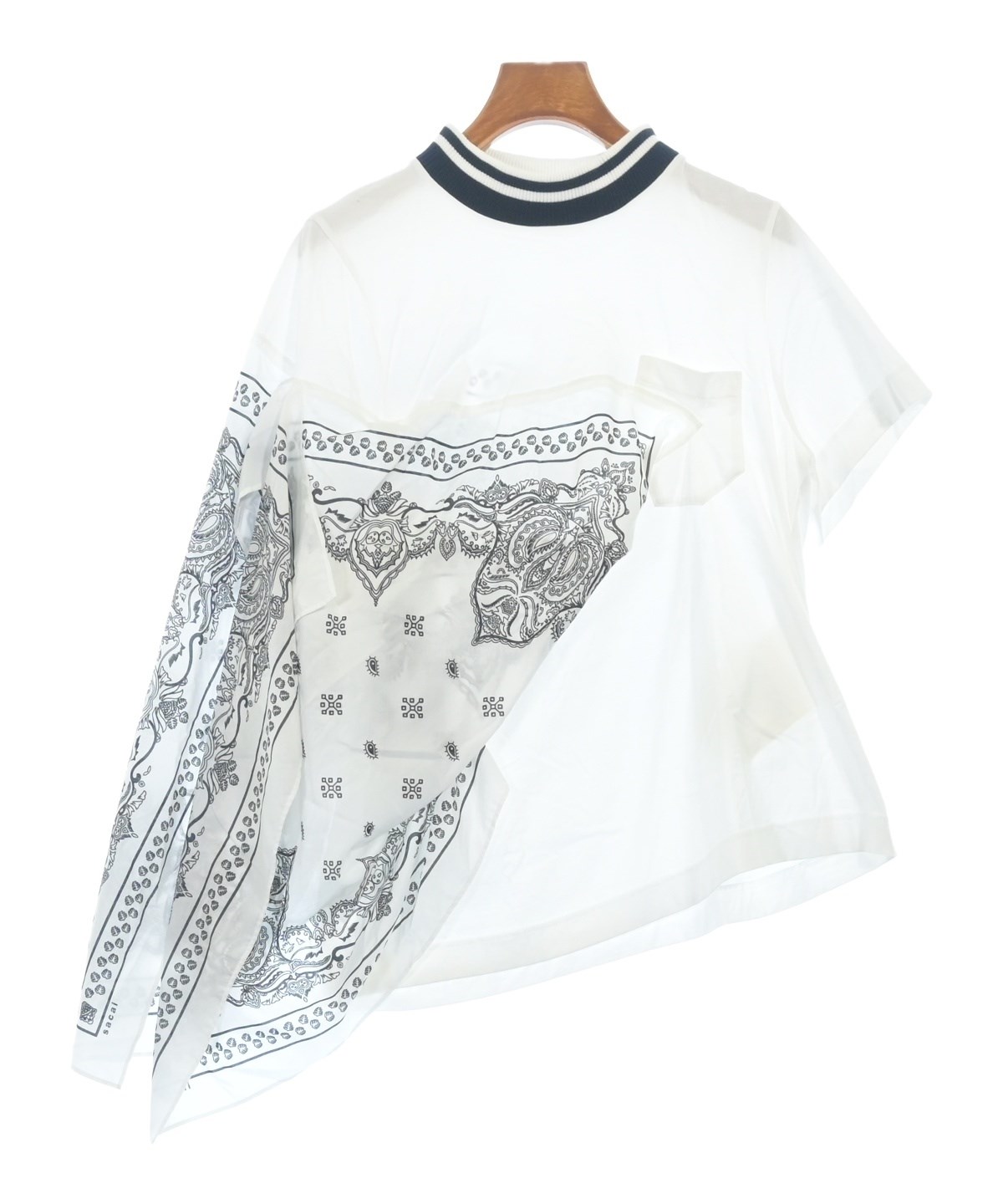 sacai（サカイ）Tシャツ・カットソー 白 サイズ:1(S位) レディース