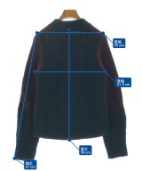 sacai（サカイ）ニット・セーター 紺 サイズ:2(M位) レディース/2200701694036