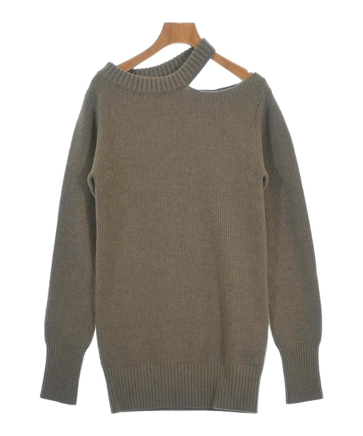 sacai（サカイ）ニット・セーター 茶 サイズ:1(S位) レディース